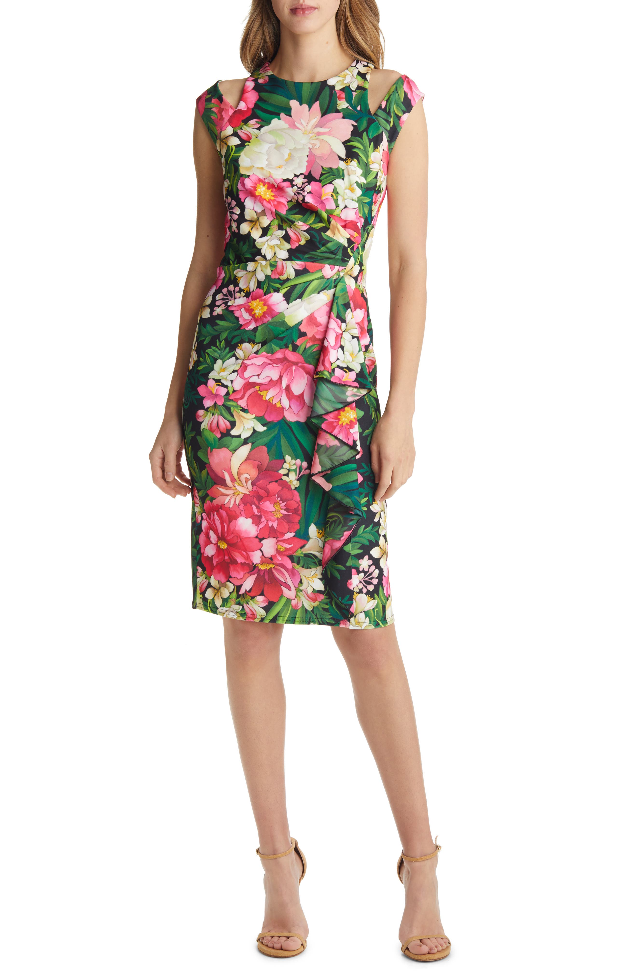 floral sheath dresses | Nordstrom